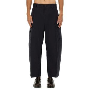 STUDIO NICHOLSON Relaxed Fit Cargo Pants Men BLUE